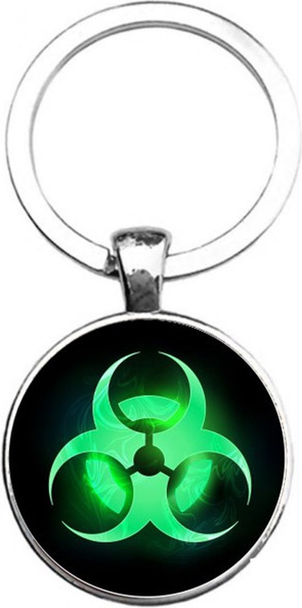 Sleutelhanger Glas - Toxic