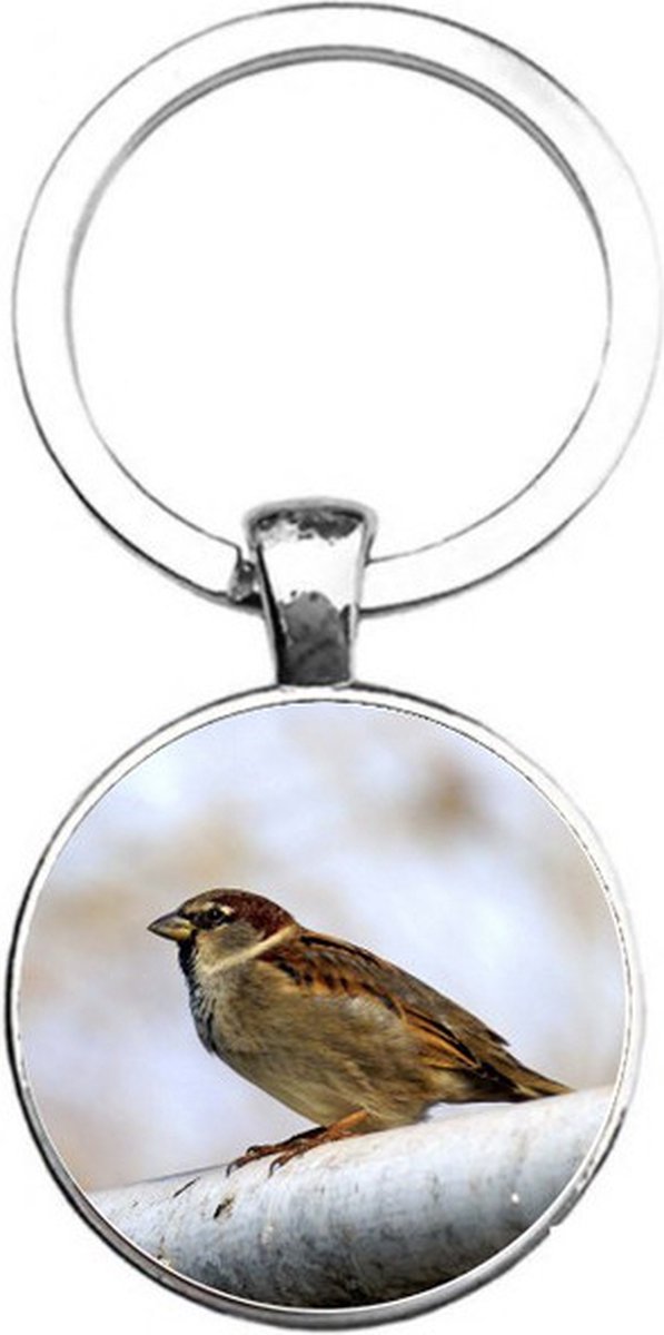 Sleutelhanger Glas - Mus