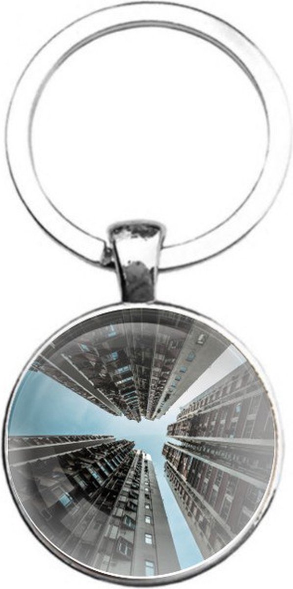 Sleutelhanger Glas - Flats