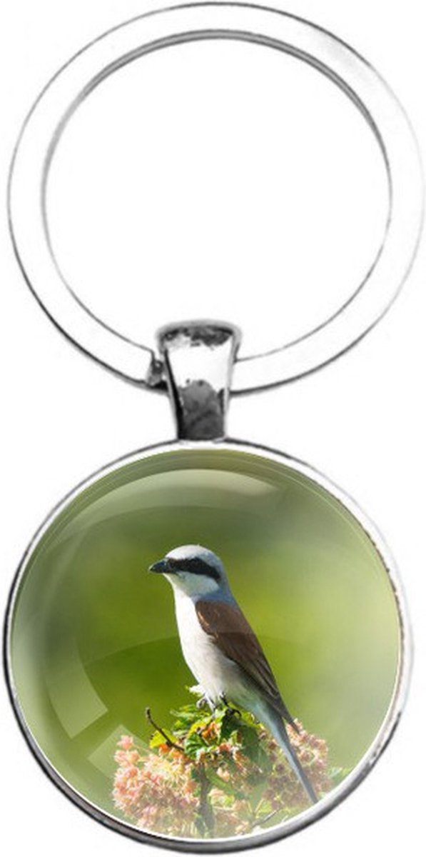 Sleutelhanger Glas - Vogel