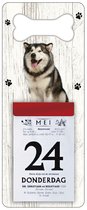Scheurkalender 2023 Hond: Alaska Malamute