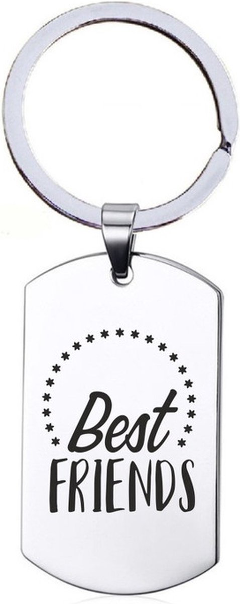 Sleutelhanger RVS - Best Friends