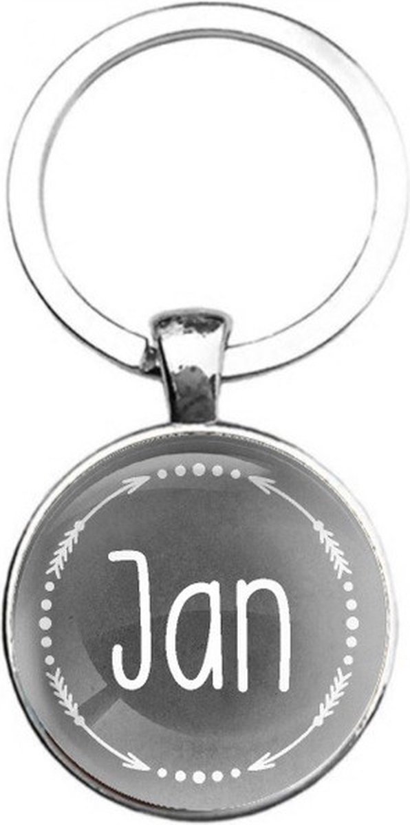 Sleutelhanger Glas - Jan