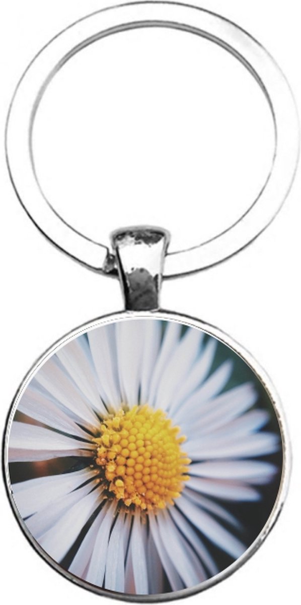 Sleutelhanger Glas - Bloem