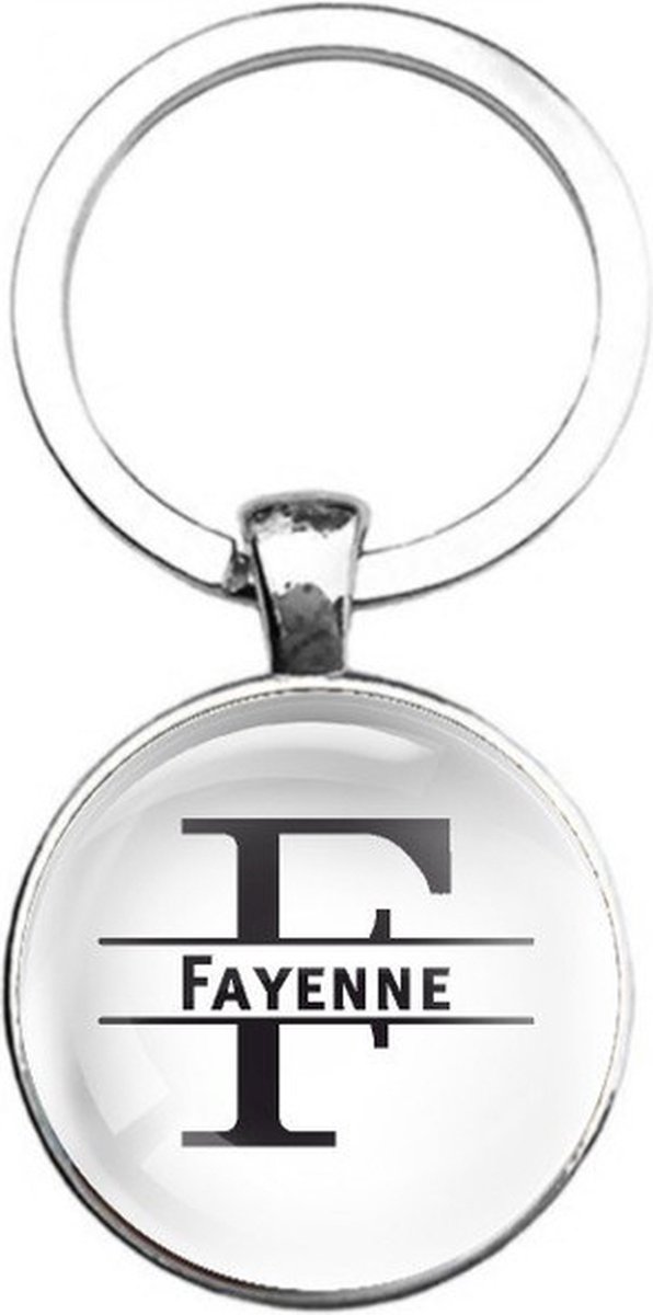 Sleutelhanger Glas - Fayenne