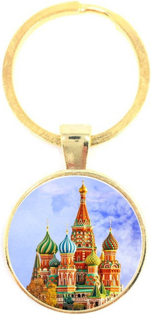 Sleutelhanger Glas - Moskou