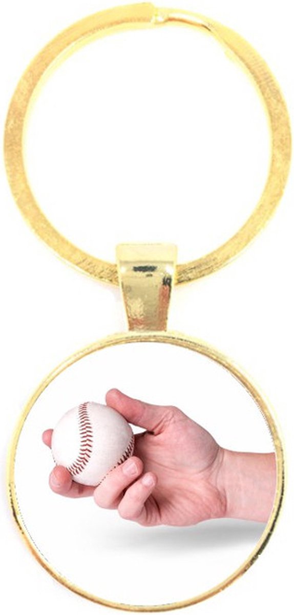 Sleutelhanger Glas - Honkbal
