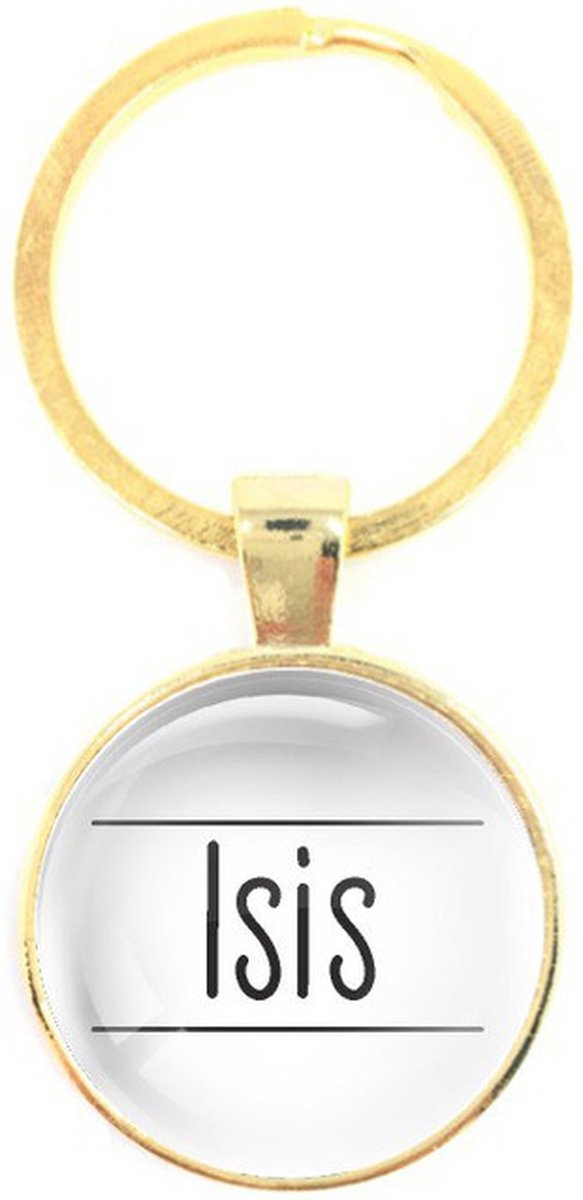 Sleutelhanger Glas - Isis