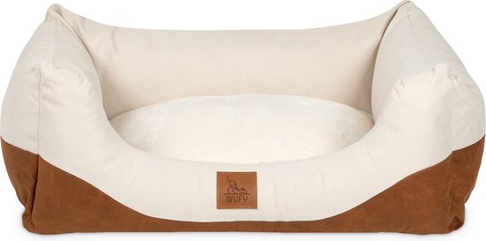 COSTWAY Hondenbed met luifel, hondenligstoel tuin, huisdier ligplaats buiten, hondensofa slaapplaats buiten, huisdierenbed hond, kattenligstoel, kattenbed, 105 x 86 x 87 cm