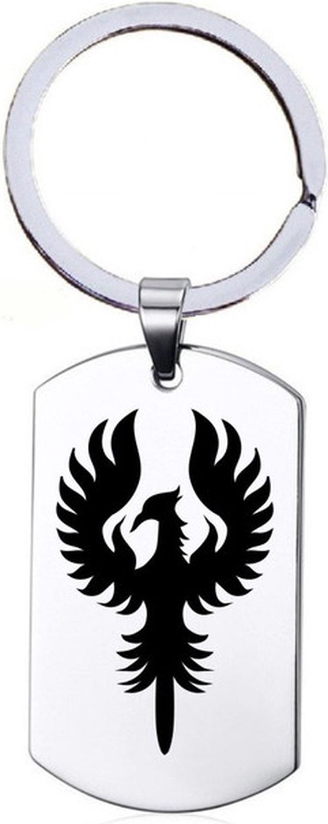 Sleutelhanger RVS - Phoenix