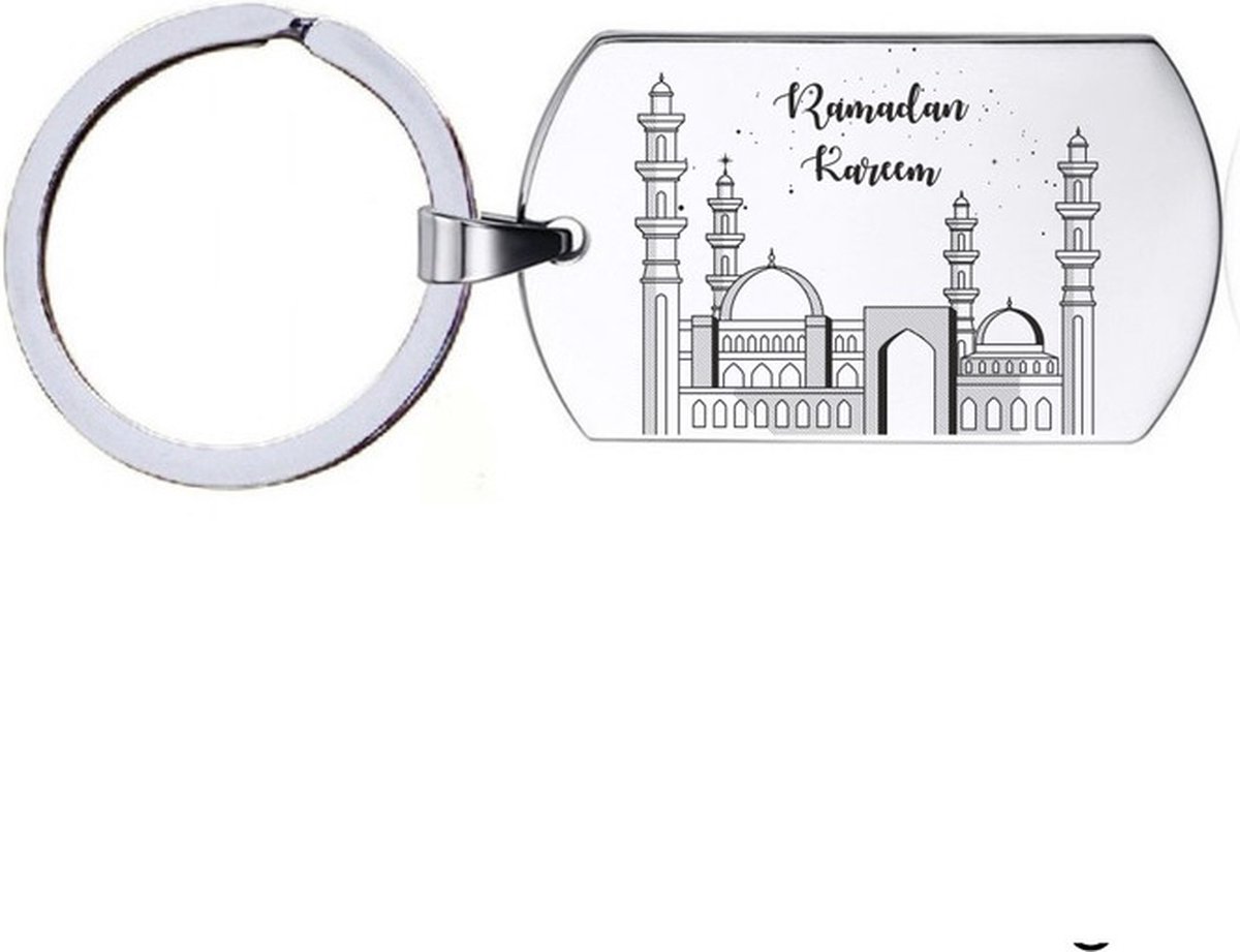 Sleutelhanger RVS - Ramadan Kareem