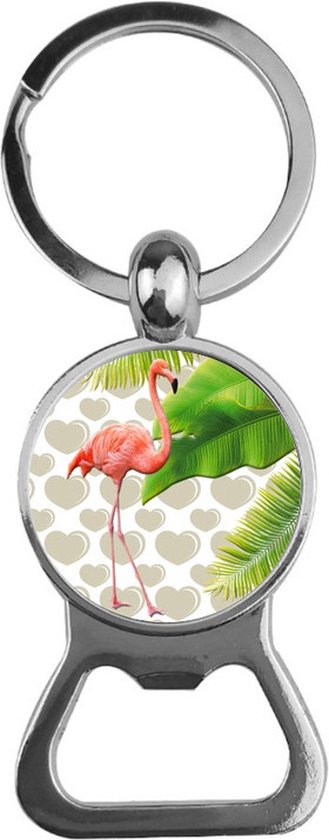Bieropener Glas - Flamingo