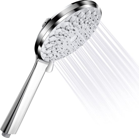 Douchekop Handdouche Hoge druk Roestvrij Staal Wellness Spa