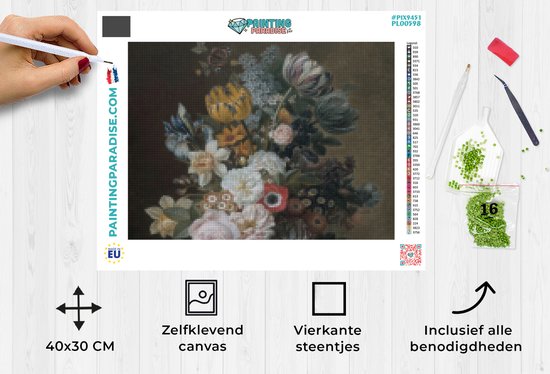 Diamond Painting Kit Volwassenen, Vierkante Steentjes, 50 x 70 cm, Complete Set met Volledige Bedekking, stad, Lisbon Diamond Painting Kit Volwassenen, Vierkante Steentjes, 50 x 70 cm, Complete Set met Volledige Bedekking, stad, Lisbon