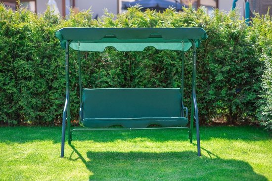 Tweepersoons bank met frame van gepoedercoat staal - Wit (BI