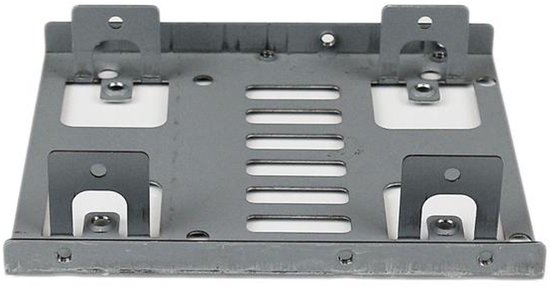 StarTech.com Dubbele 2,5 inch naar 3,5 inch HDD-steun voor SATA harde schijven 2,5 inch naar 3,5 inch steun met 2 schijven voor montagebay van Merkloos — afbeelding 4
