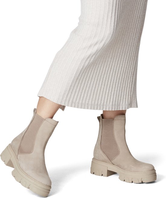 Marco Tozzi Dames Western Laars 25080-001 Zwart
