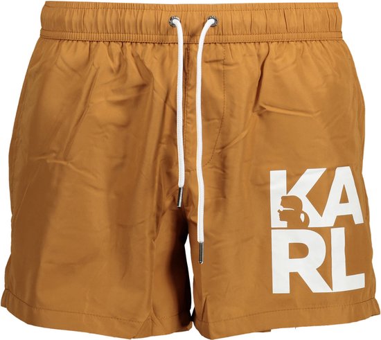 Karl Lagerfeld Beachwear Zwembroek Bruin 2XL Heren | bol.com