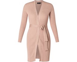YESTA Bernet Vest - Grey Rose - maat X-0(44)
