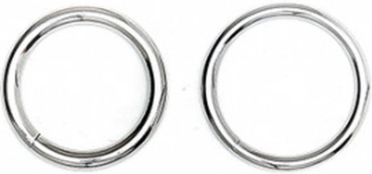 Goedkoopste Bondage Play stalen cockring set - 30 35 mm
