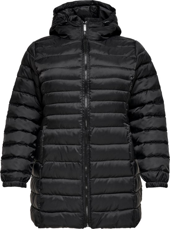 ONLY CARMAKOMA QUILTED HOOD COAT OTW Dames Jas