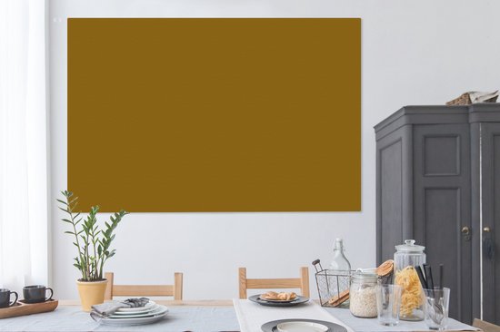 Toile Peinture Or - Luxe - Intérieur - 180x120 cm - Décoration murale XXL