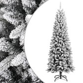 vidaXL - Kunstkerstboom - met - sneeuw - 210 - cm - PVC - en - PE