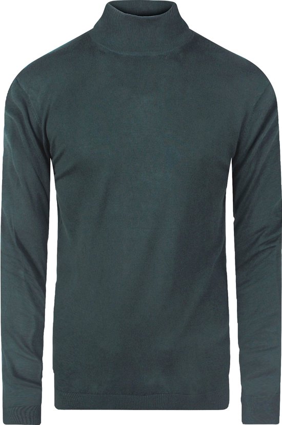 Fijngebreide Grijze Heren Trui met Kleine Col Fijngebreide Grijze Heren Trui met Kleine Col
