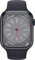 Apple Watch Series 8 - 4G - 41mm - Middernacht Aluminium