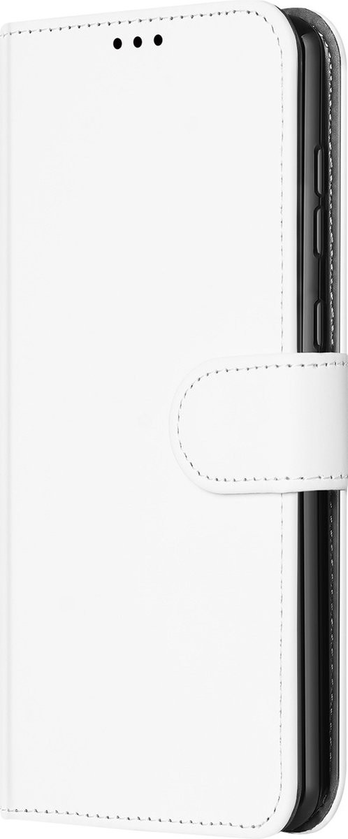 Samsung Galaxy A73 5G Hoesje Wit met Pasjeshouder