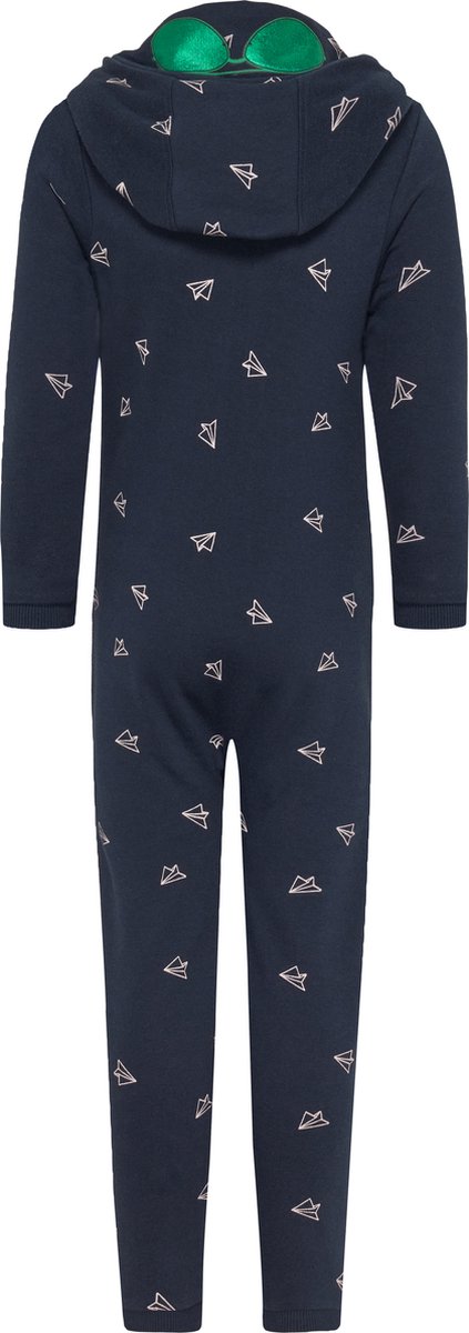 Wick Wings Navy Onesie 100% katoen slaapmasker nekkussen mt — afbeelding 2