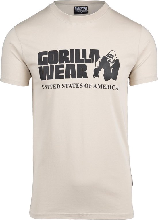 Gorilla Wear - T-shirt Classic - Beige - 3XL