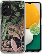 iMoshion Hoesje Geschikt voor Samsung Galaxy A13 (5G) / A04s Hoesje Siliconen - iMoshion Design hoesje - Groen / Dark Jungle