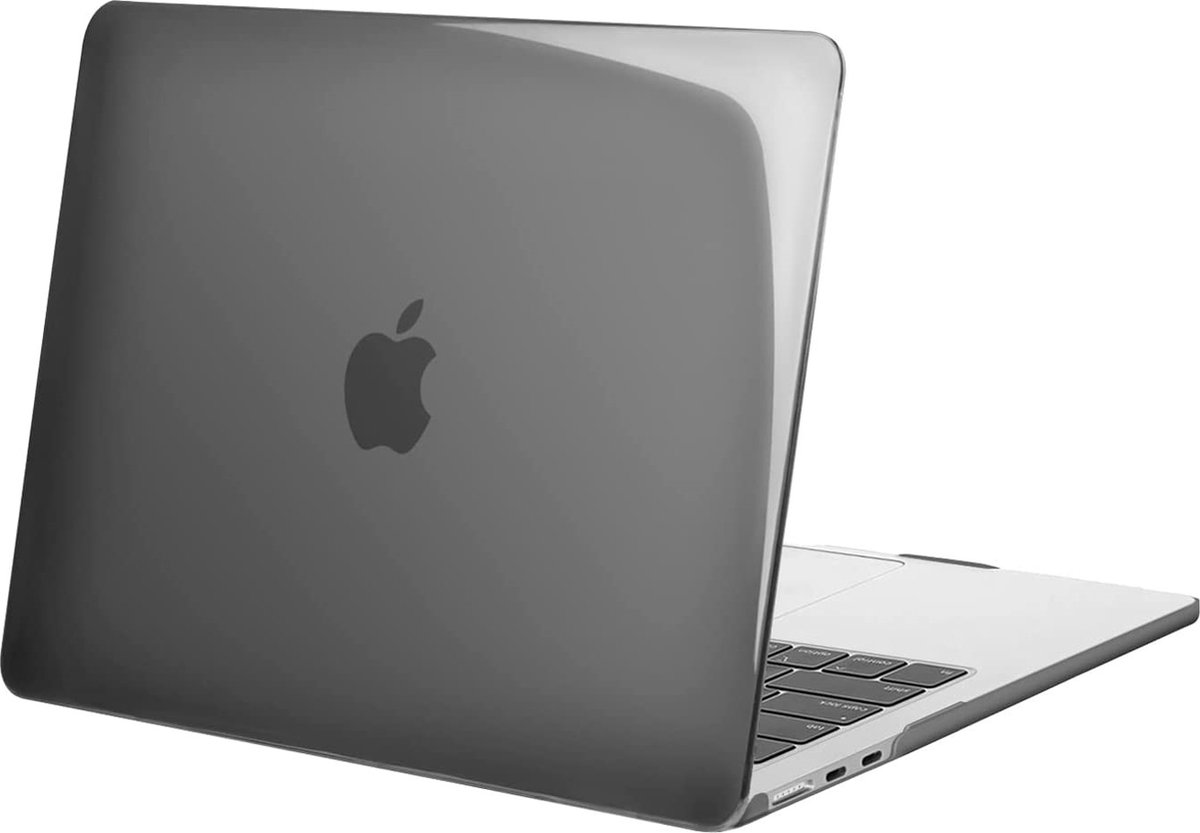 Macbook Air 2022 Case - Zwart - MacBook Air Hoes - Geschikt voor MacBook Air 13.6 inch (A2681)
