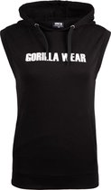 Gorilla Wear - Virginia Mouwloos Hoodie - Zwart - M