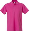 Clique Basic Polo 028230 - Helder kersen - L