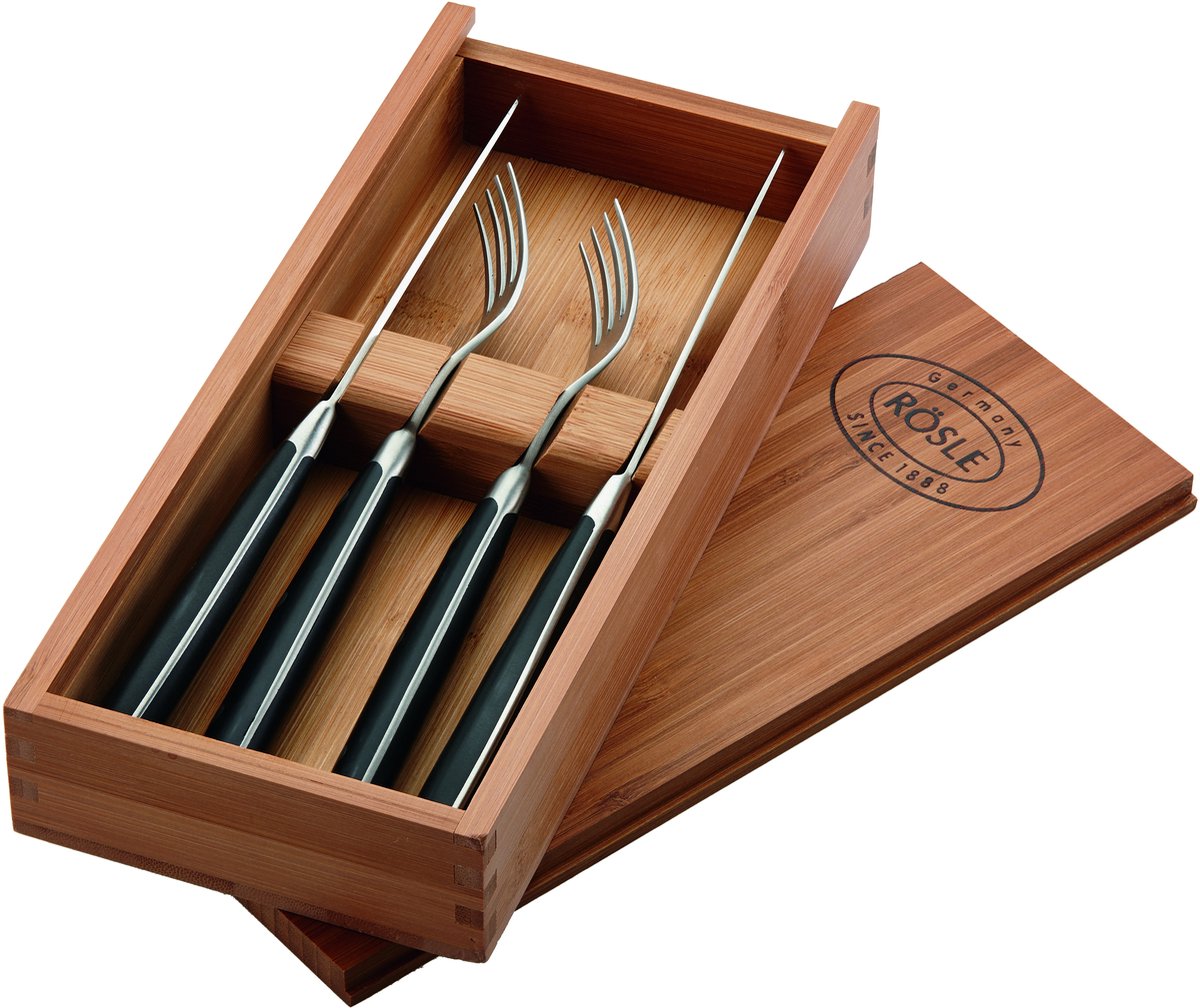 Rösle Steak Bestek Set 4 delig. art.nr.: 25146