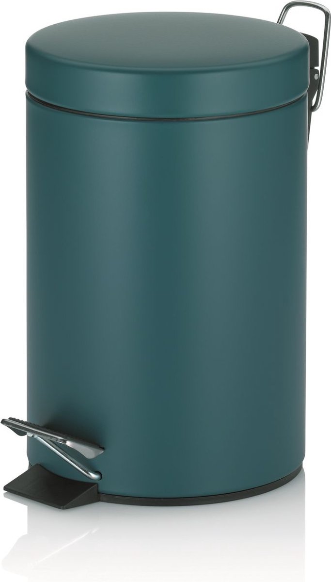 Goedkoopste Monaco Pedaal Afvalemmer - 3 l - Donker Blauw - Kela