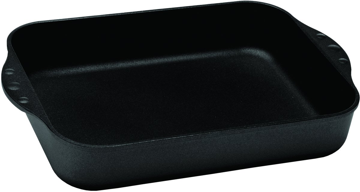 Swiss Diamond XD Grillplaat - Braadslede - Non-Stick - 34x26 cm - Zwart