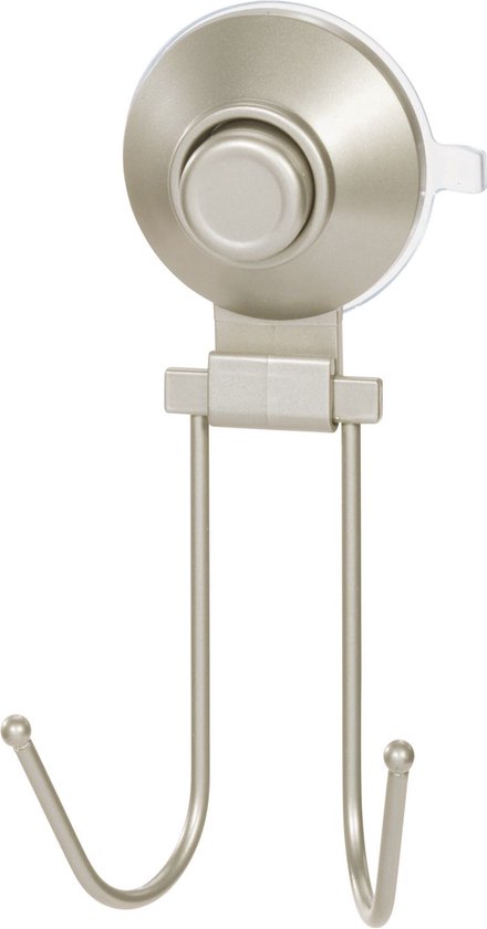 iDesign - Crochet double à ventouse Everett Push Lock