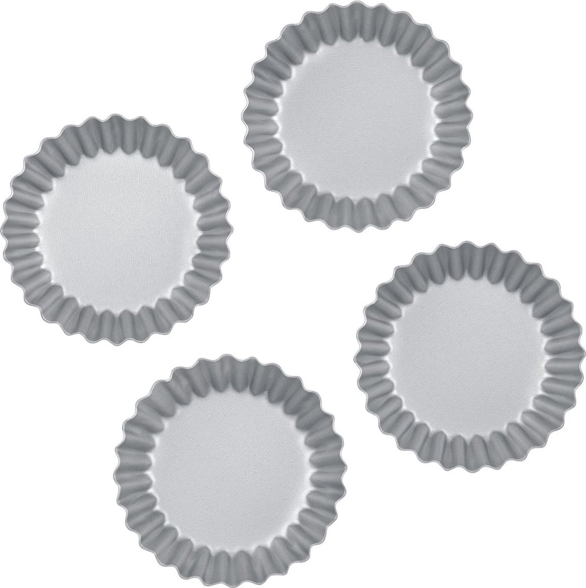 Mini Taartvormen, Set van 4 Stuks,  11 cm - Berndes | B.Green