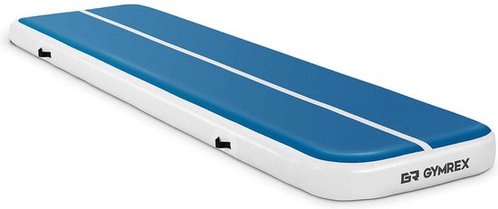 Gymrex Weichbodenmatte 200x100x5 Cm - Faltbare Turnmatte Schwarz/Rosa