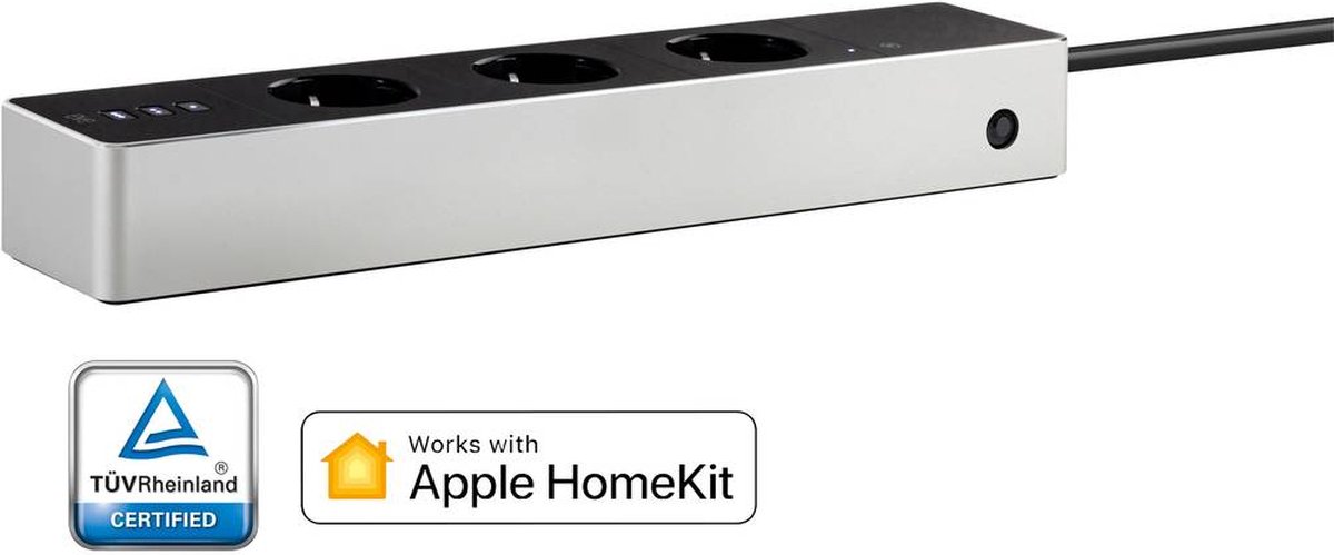 Eve Energy Strip - Multiprise connectée (Apple HomeKit) - Prise