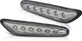 Zijkant knipperlichten - BMW E46 SEDAN / TOURING 09.01-03.05 - CHROOM - LED