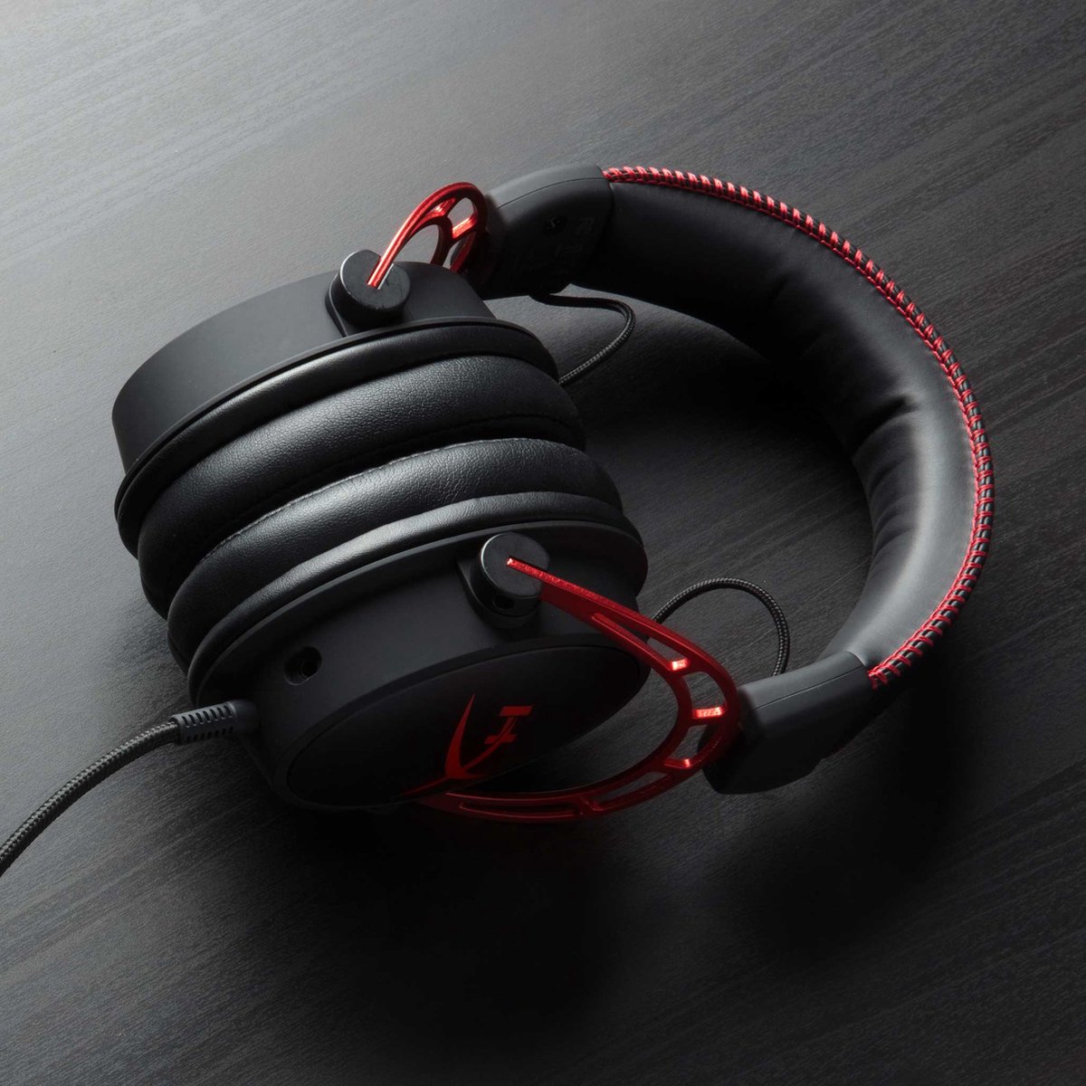 HyperX Cloud Alpha Pro Gaming Headset - PC, PS4, PS5, Xbox One & Xbox Series - Zwart/Rood thumbnail 3