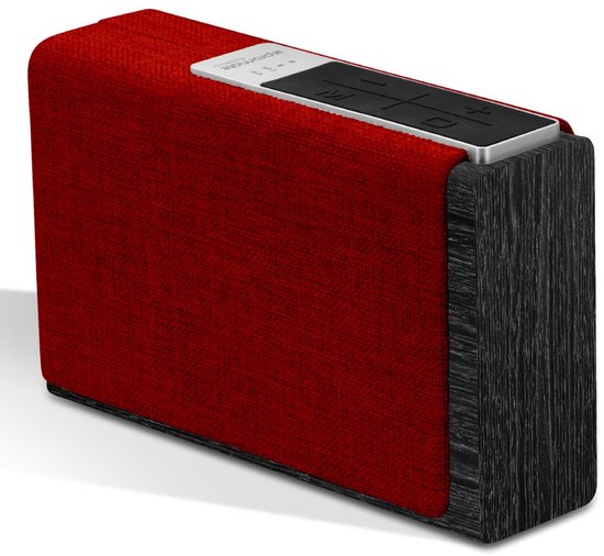 Promate StreamBox-XL Draadloze stereoluidspreker 7.5W Zwart, Rood