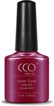 CCO Shellac - Gel Nagellak - kleur Autumn Worm 68075 - Rood - Dekkende kleur - 7.3ml - Vegan