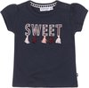 Dirkje Meisjes Shortsleeve Tshirt Sweet Navy - 56