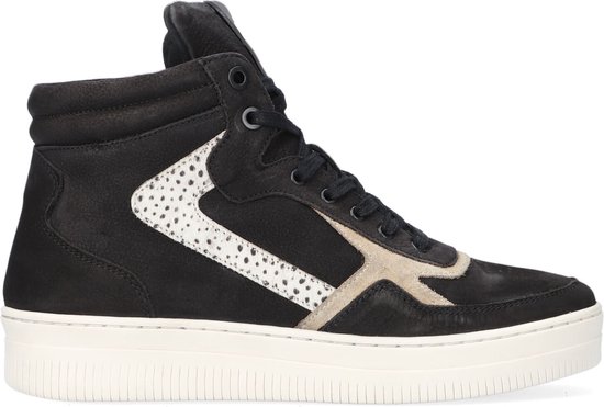 Maruti Mona Hoge sneakers Dames Zwart Maat 38 bol