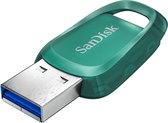 Bol.com SanDisk Ultra Eco™ SDCZ96-064G-G46 USB-stick 64 GB USB 3.2 Gen 1 Groen aanbieding